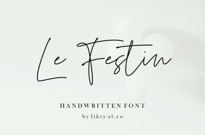 Le Festin Font