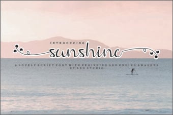 Sunshine Font