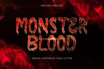 Monster Blood Font