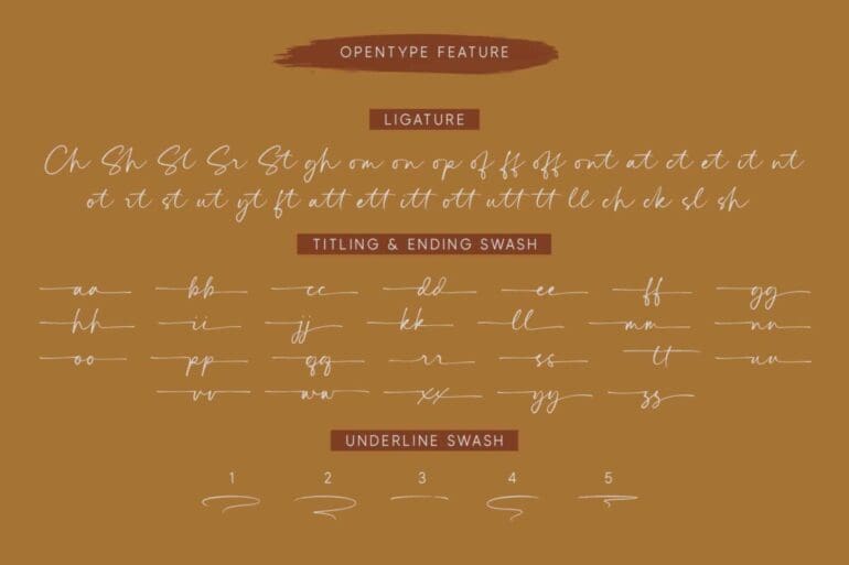 Contury Handwritten Font 4