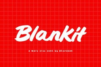 Blankit Font