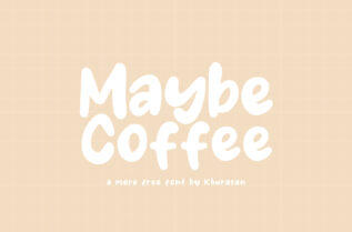 Maybe Coffee Font
