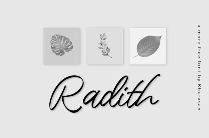 Radith Font