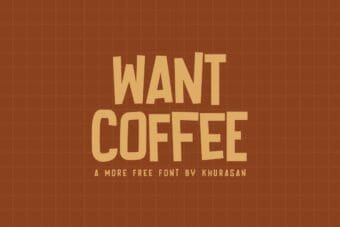 Want Coffee Font