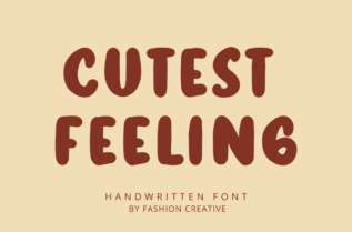 Cutest Feeling Font
