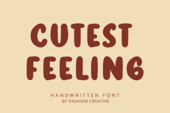 Cutest Feeling Font