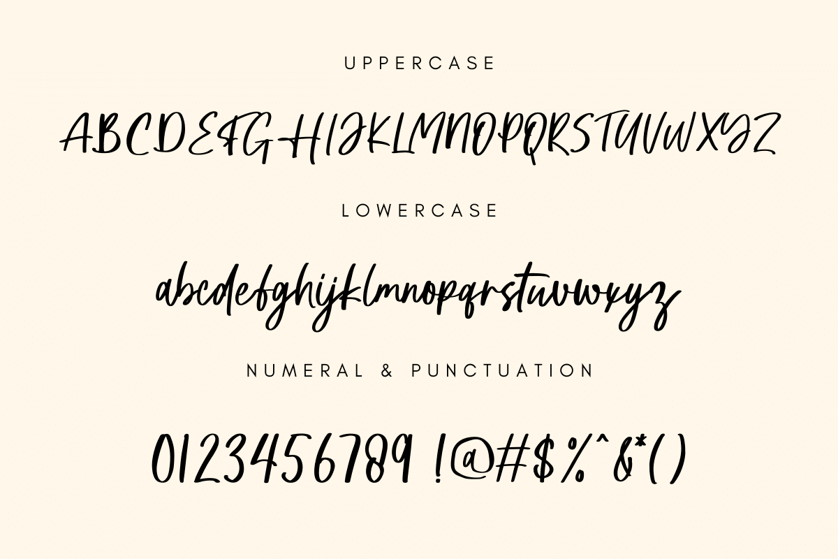 Romantic Font 4