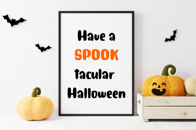 Spooky Pumpkin Font