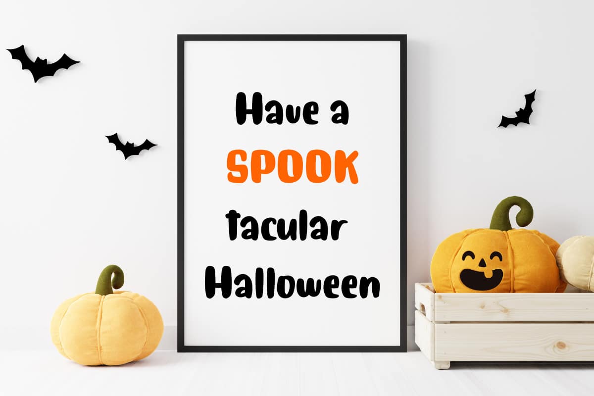 Spooky Pumpkin Font 1