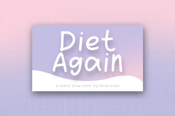 Diet Again Font