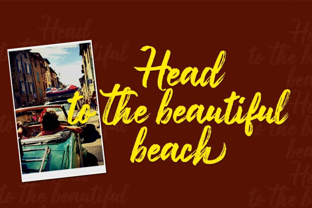 Black Mud Brush Font 1