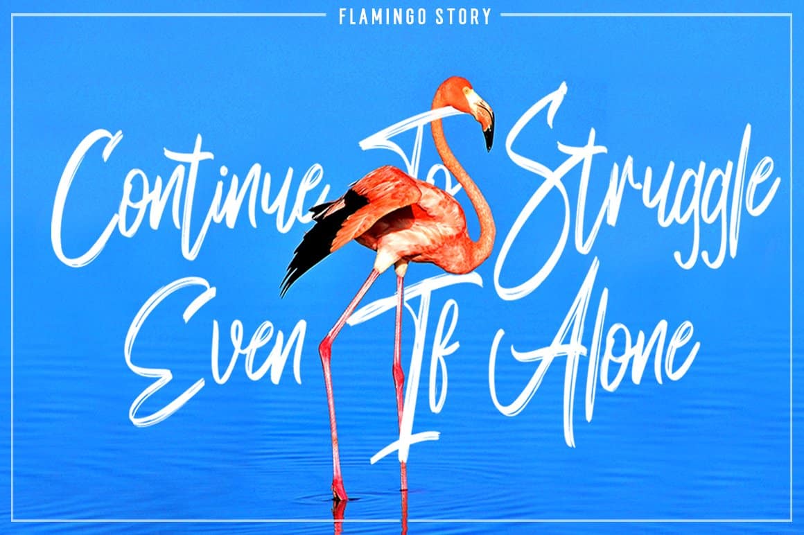 Konsteady Brush Font 1