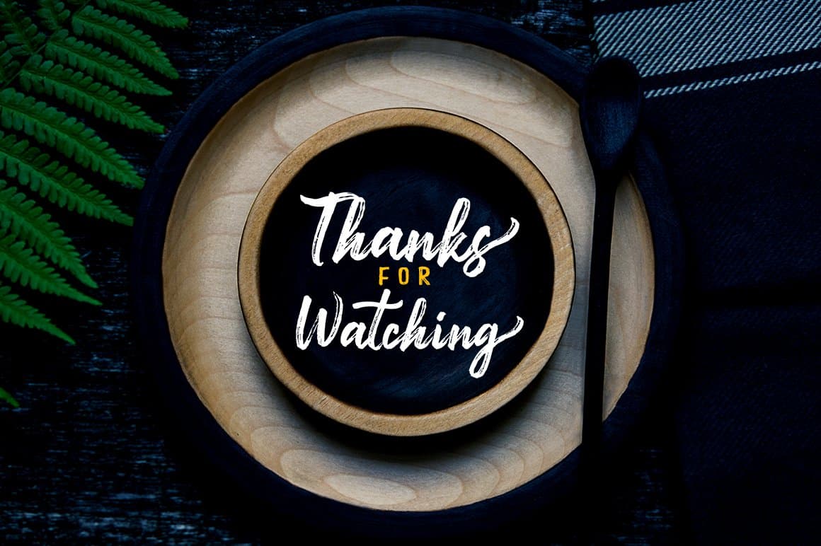 Black Mud Brush Font 4