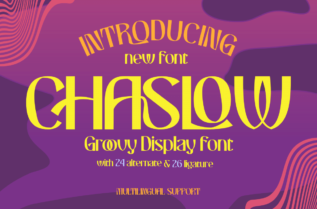 Chaslow Groovy Font