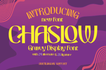 Chaslow Groovy Font