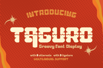 Taguro Groovy Font