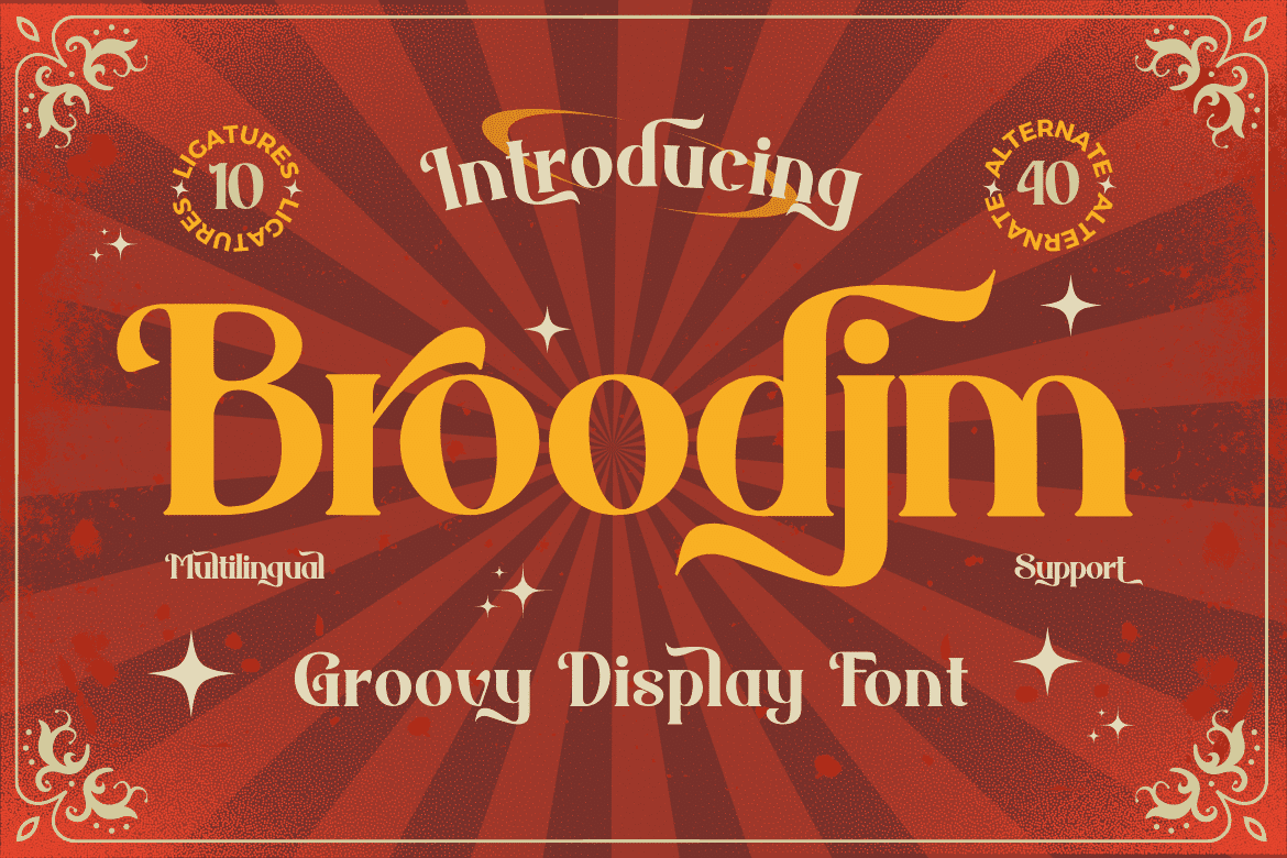 Broodim Groovy Font