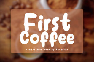 First Coffee Font