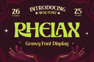 Rheelax Groovy Font