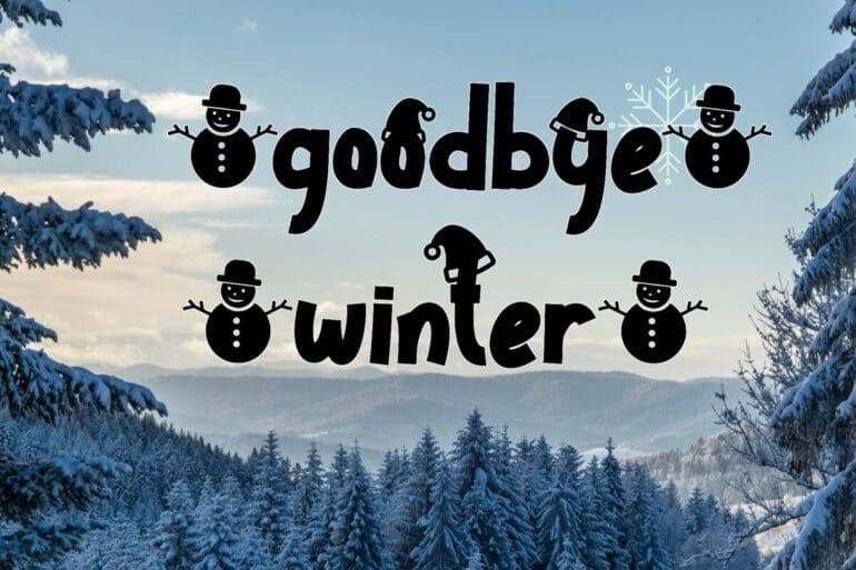 Winter Style Font 1