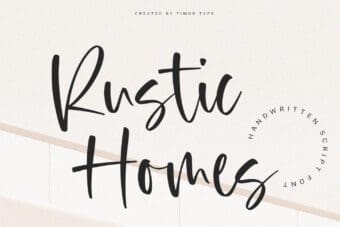 Rustic Homes Font
