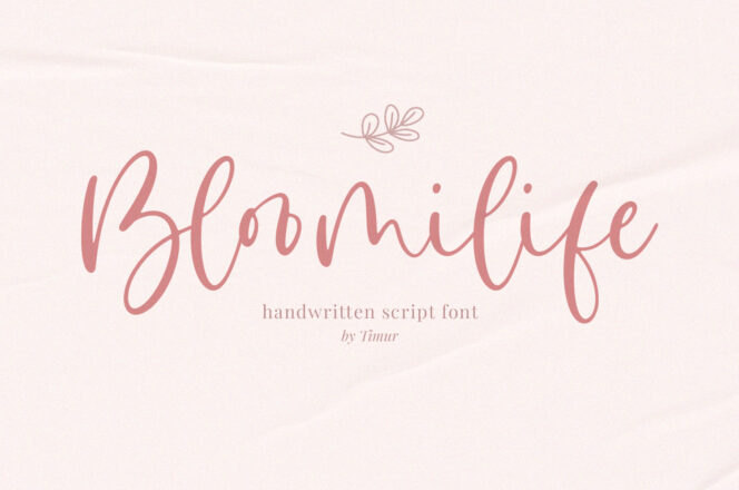 Bloomilife Font