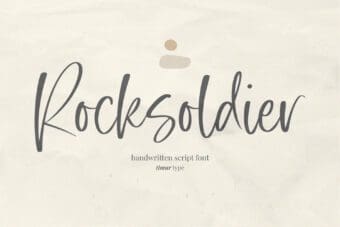 Rocksoldier Handwritten Font