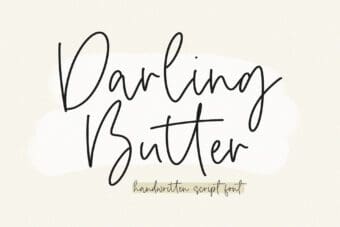 Darling Butter Font