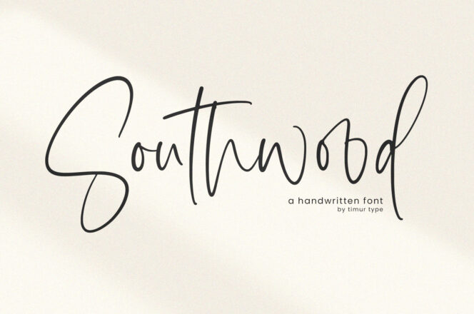 Southwood Handwritten Font