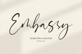Embassy Handwritten Font