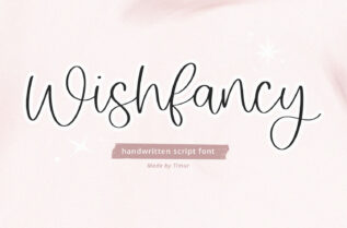 Wishfancy Handwritten Font