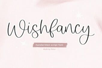 Wishfancy Handwritten Font