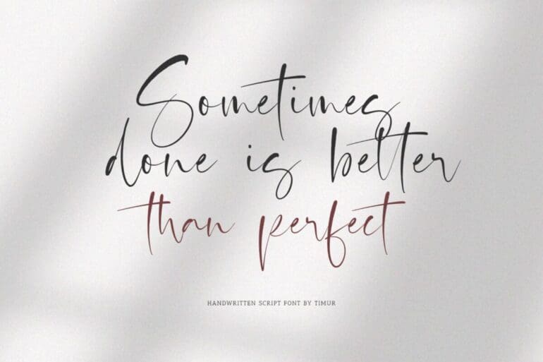 Barriton Paradise Font 1