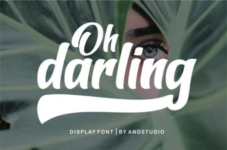 Oh Darling Free Fonts