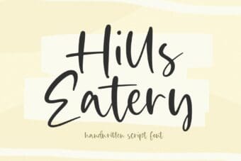 Hills Eatery Font