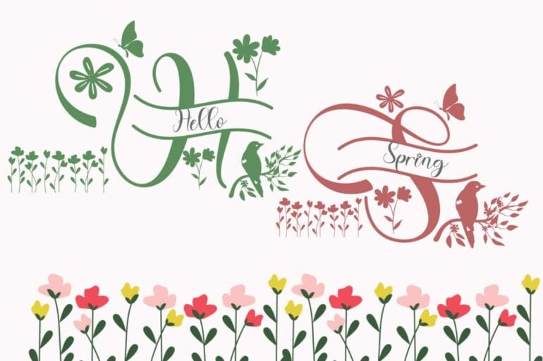 Cute Spring Font 2