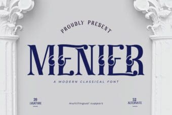 Menier Font