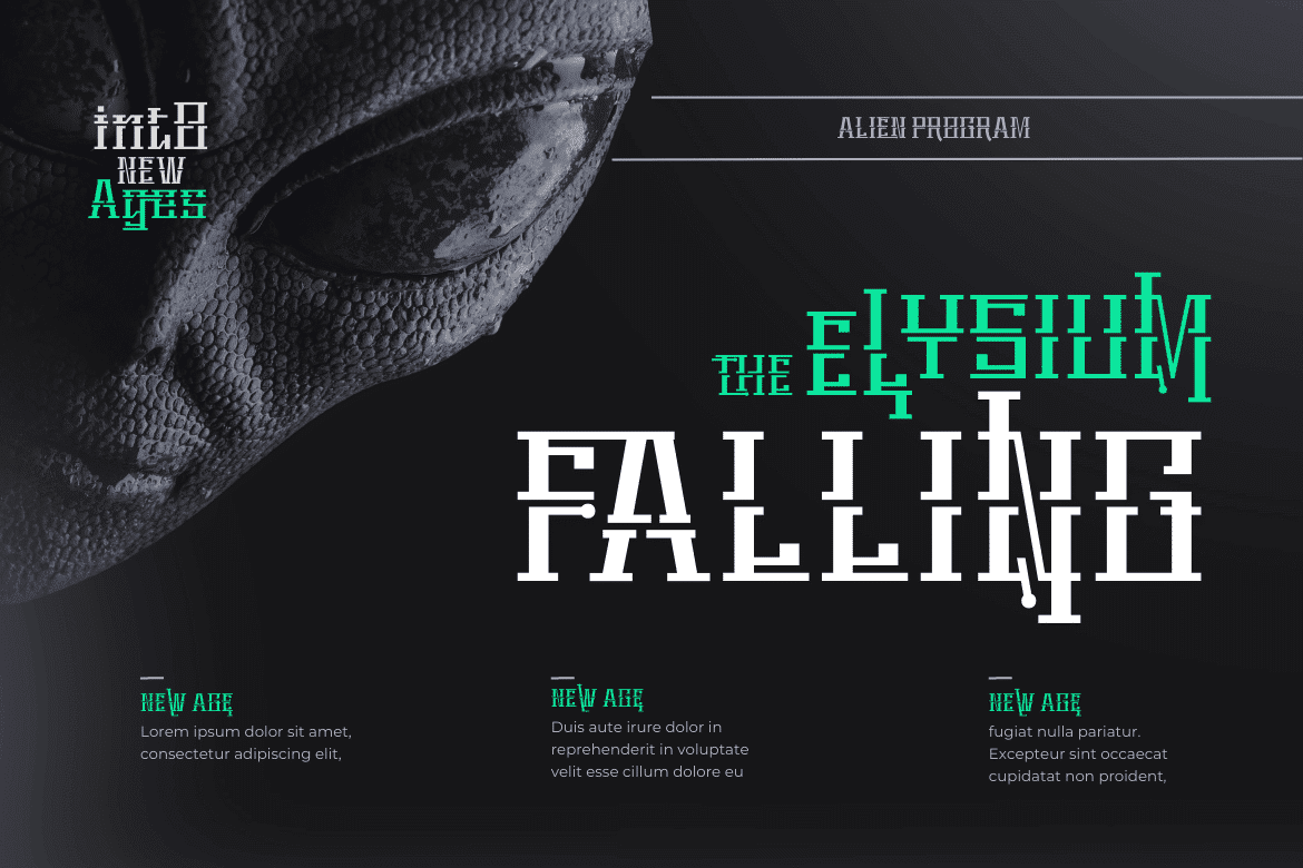 Remeeq Futuristic Font 1