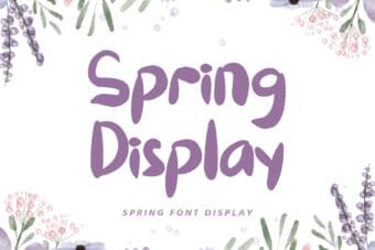 Spring Display Font