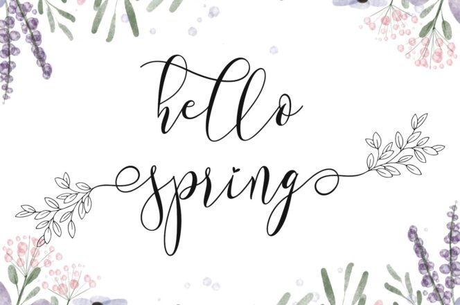 Spring Morning Font