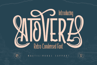 Atoverz Font