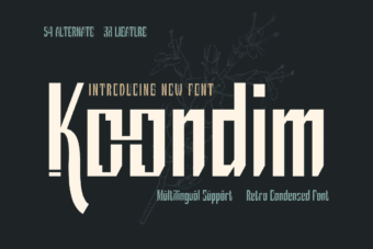 Koondim Font