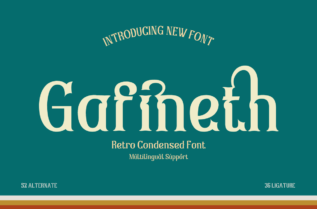 Gafineth Font