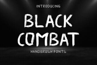 Black Combat Font