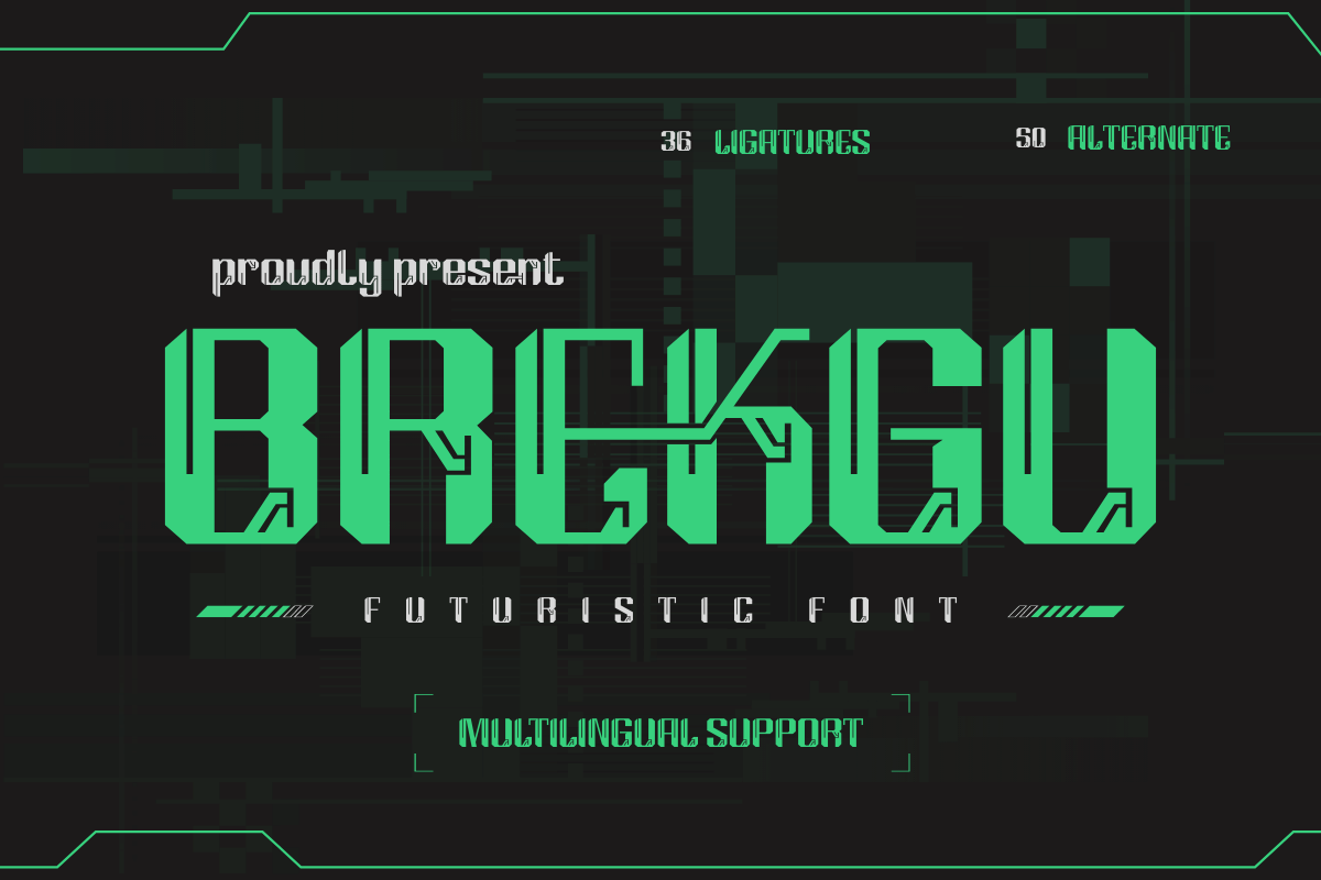 Brekgu Font
