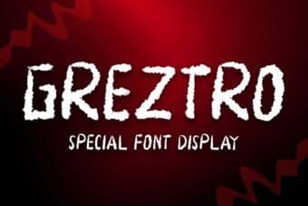 Greztro Font