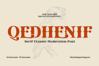 Qedhenif Font