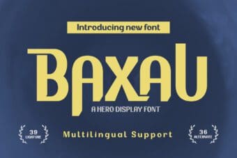 Baxau Font