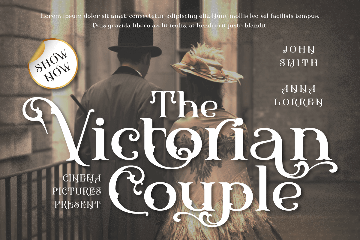 Bifaser Victorian Font 2