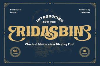 Ridasbin Font